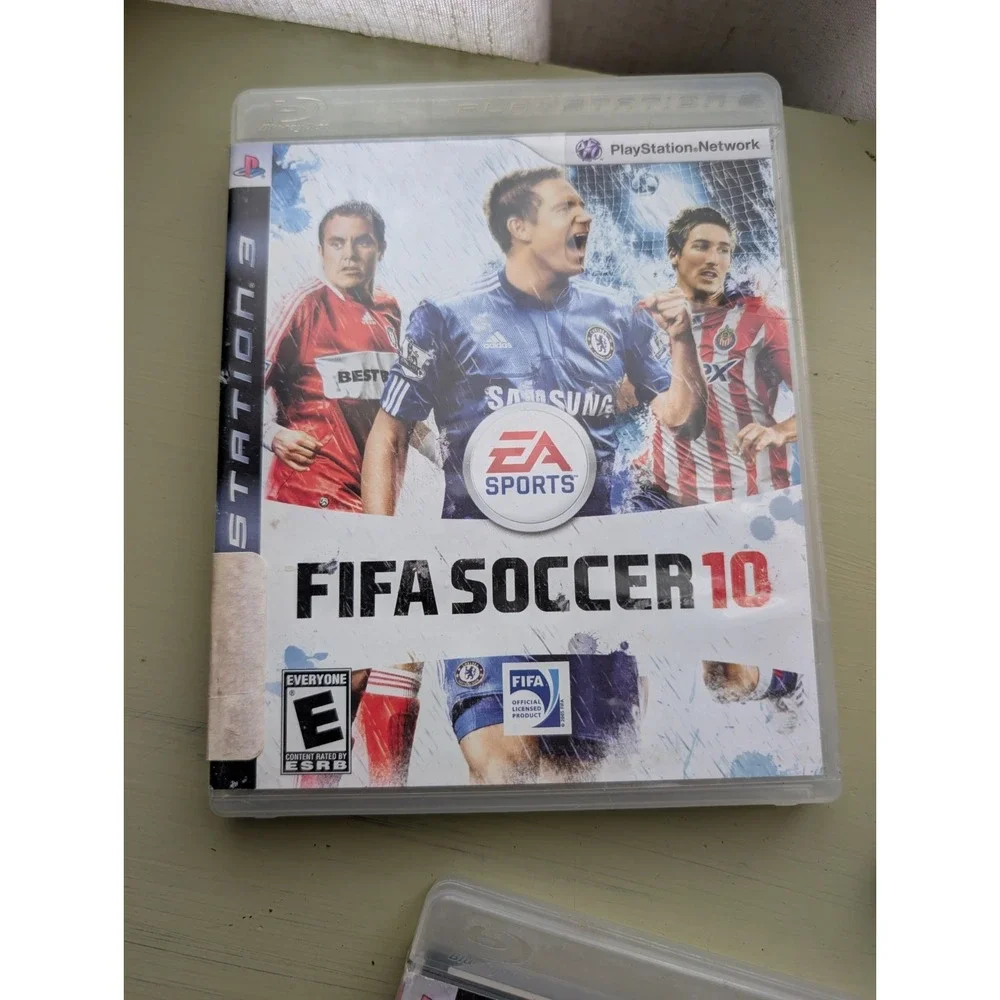 PS3 Sports Games Lot Of 3:  FIFA Soccer 10, NBA 2K11, MLB 09 The Show
